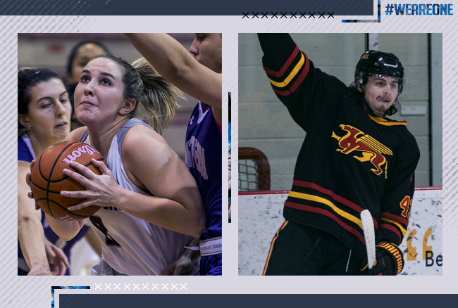 Marauders Gates, Gryphons Valentini earn OUA Athlete of the Week honours