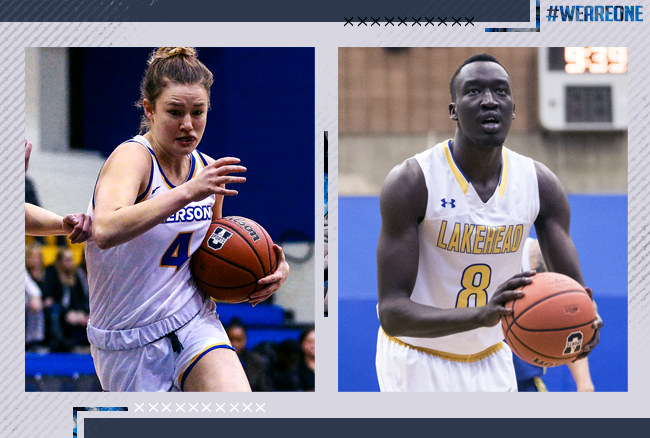 Rams Scotten, Thunderwolves Lam earn OUA Athlete of the Week honours
