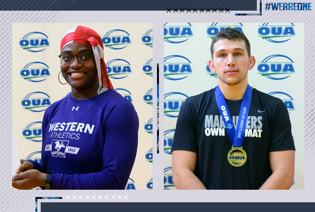 Mustangs Nwamadi, Marauders Zahra earn OUA Athlete of the Week honours