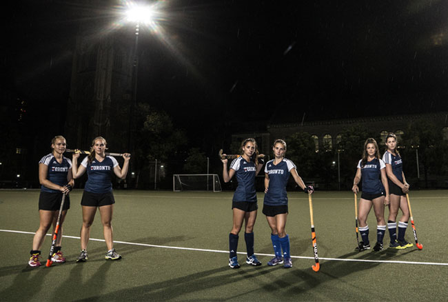 Varsity Blues field hockey sister act
