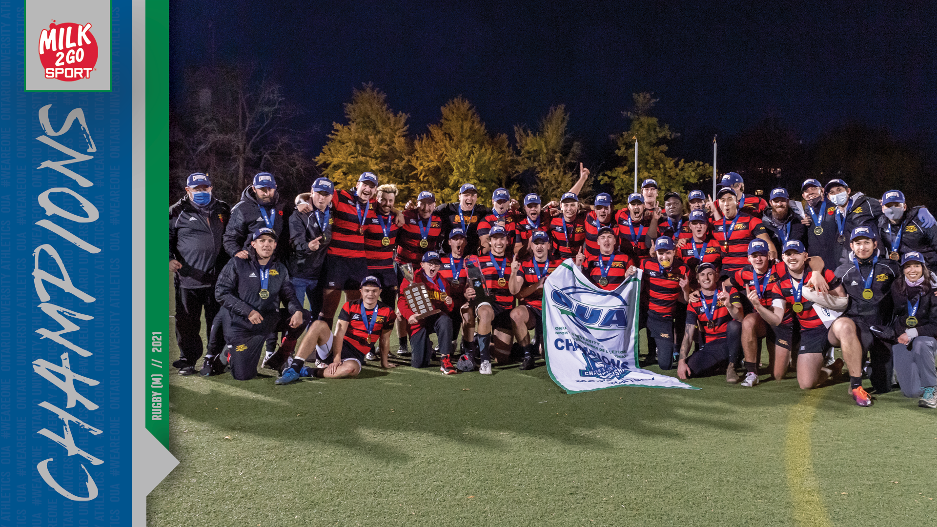 Banner Season: Gryphons use strong opening half to take home OUA title over Gaels