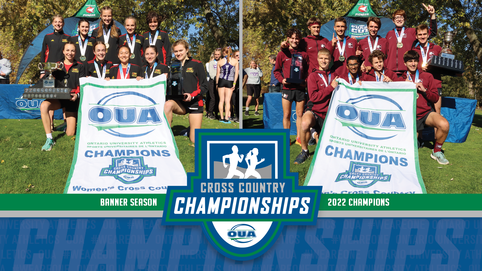 Banner Season: Gryphons women, Marauders men dominate podiums to claim team titles