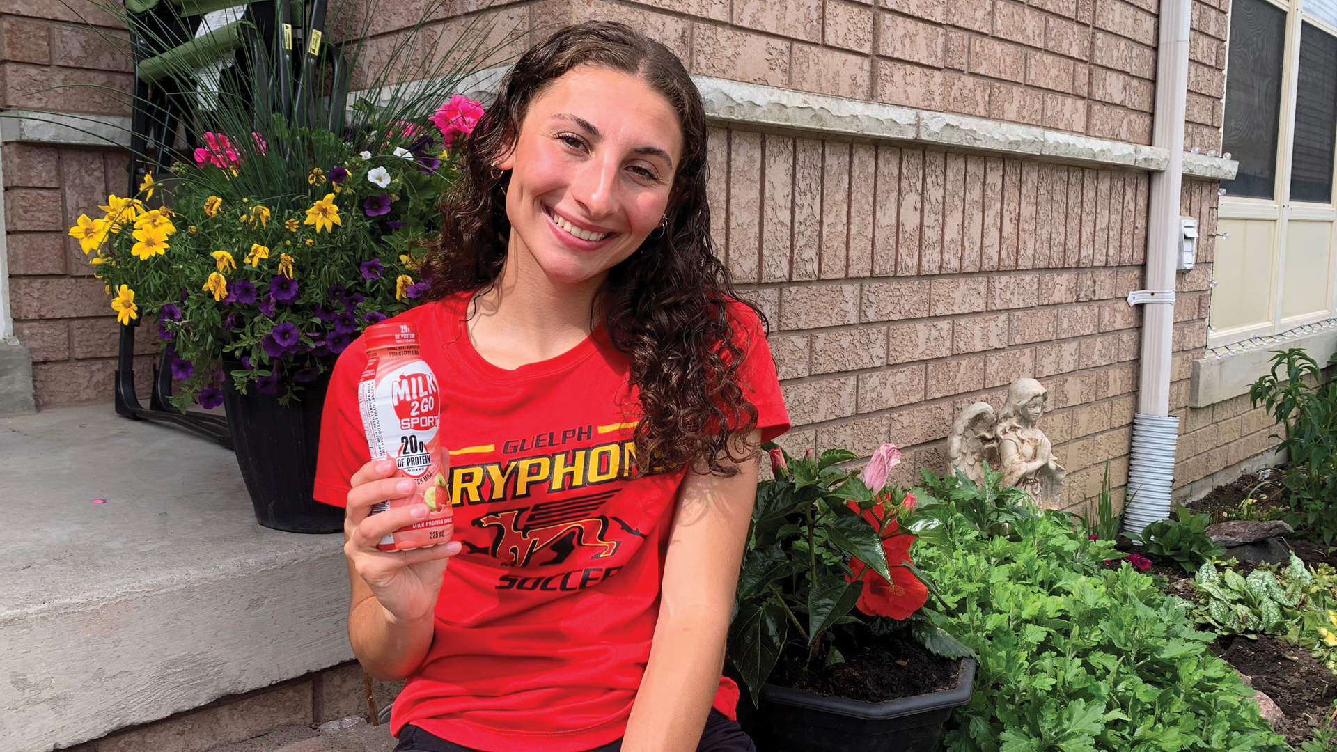 Gryphons Uddenberg tabbed as top 2022 Milk2Go Sport brand ambassador