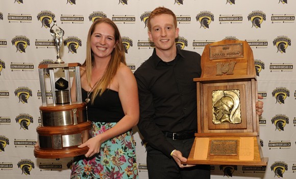 Rizzo, Walker named Waterloo Warriors athletes of the year