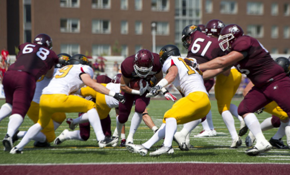McMaster dumps Guelph 50-9 in opening day victory