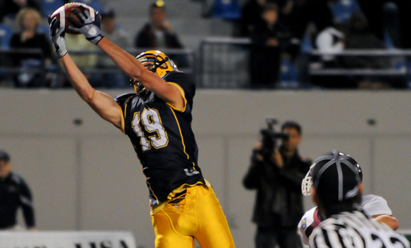 Lancers stampede over Gee-Gees in season opener