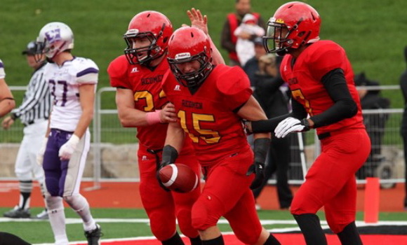 Gryphons topple Mustangs in a 42-39 showdown at Alumni Stadium