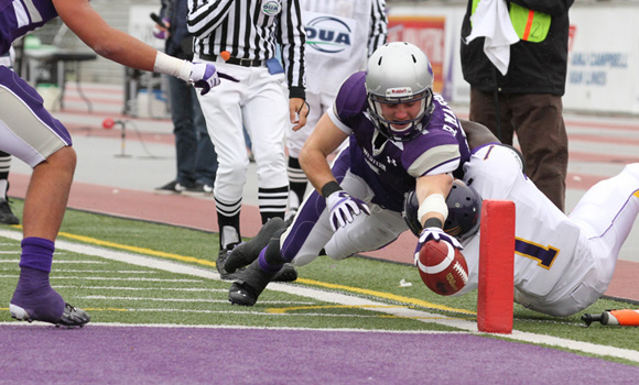Finch and Marshall lead Mustangs to rain-soaked win over Laurier