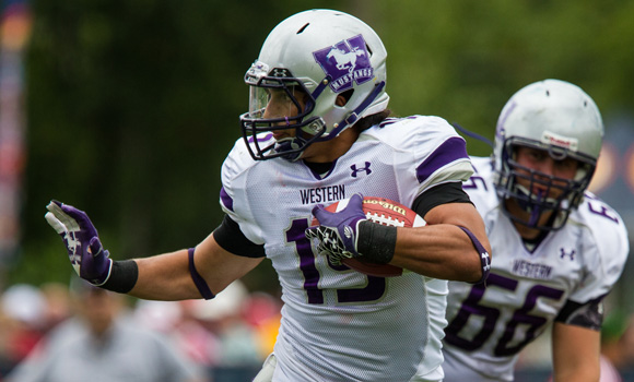 Gee-Gees fall just short of post-season with 32-29 loss to Western