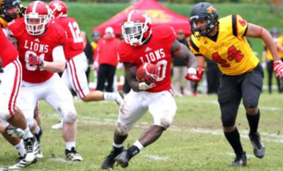 LIONS END SEASON WITH LOSS TO NO. 5 GRYPHONS