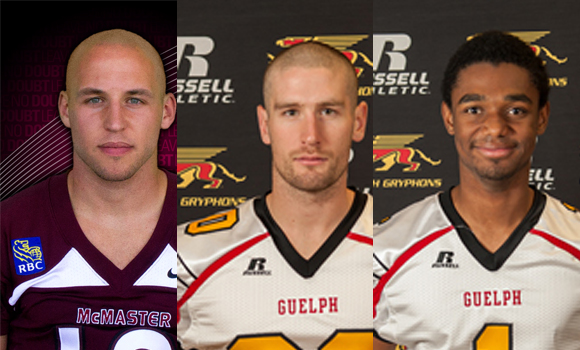 DiCroce, Androschuk and Fraser earn OUA football player of the week honours