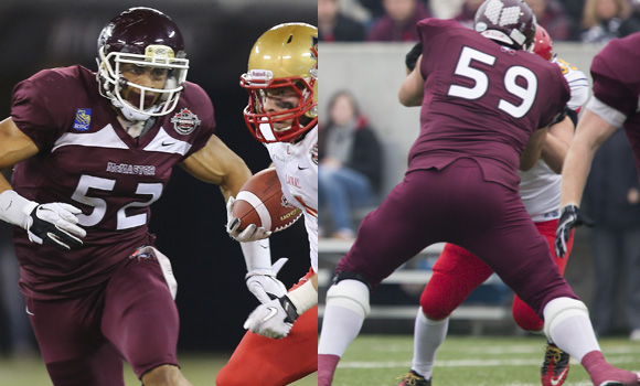 Marauders Sewell and D'Aguilar among top five in CFL scouting bureau list