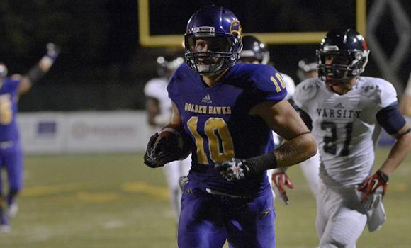 Hawks comeback falls short as Varsity Blues win 27-20