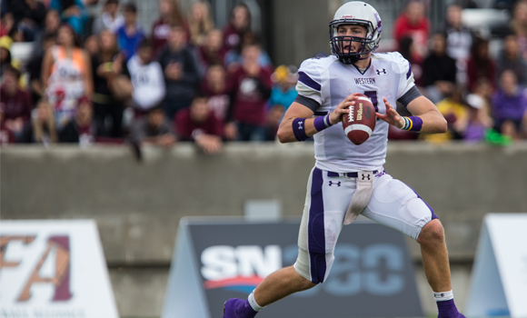 Mustangs post dominant 58-15 win over Marauders