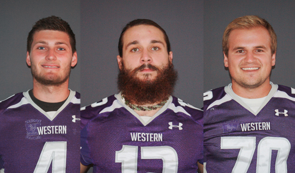 Mustangs sweep OUA football player of the week honours