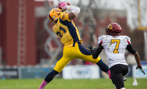 No. 5 Queen's defeats No. 4 Guelph 37-23 for second place in OUA standings
