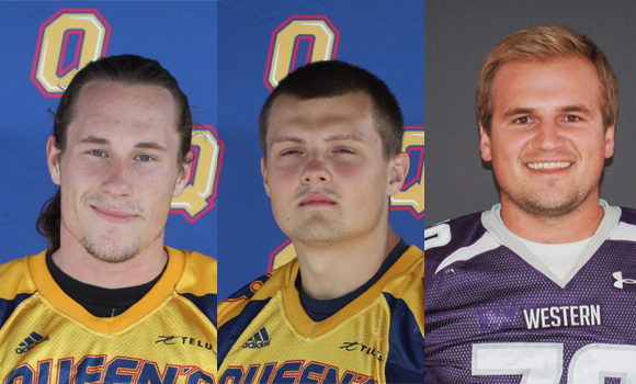 Gaels Granberg, Sabourin and Mustang Hajrullahu named OUA football players of the week