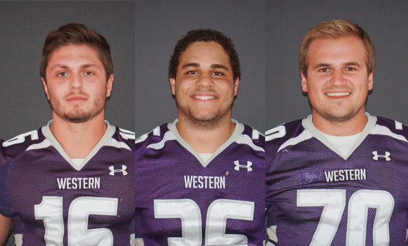 Mustangs sweep OUA football players of the week