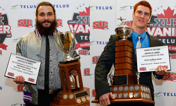CIS FOOTBALL: Vandervoort and Kruba claim national honours