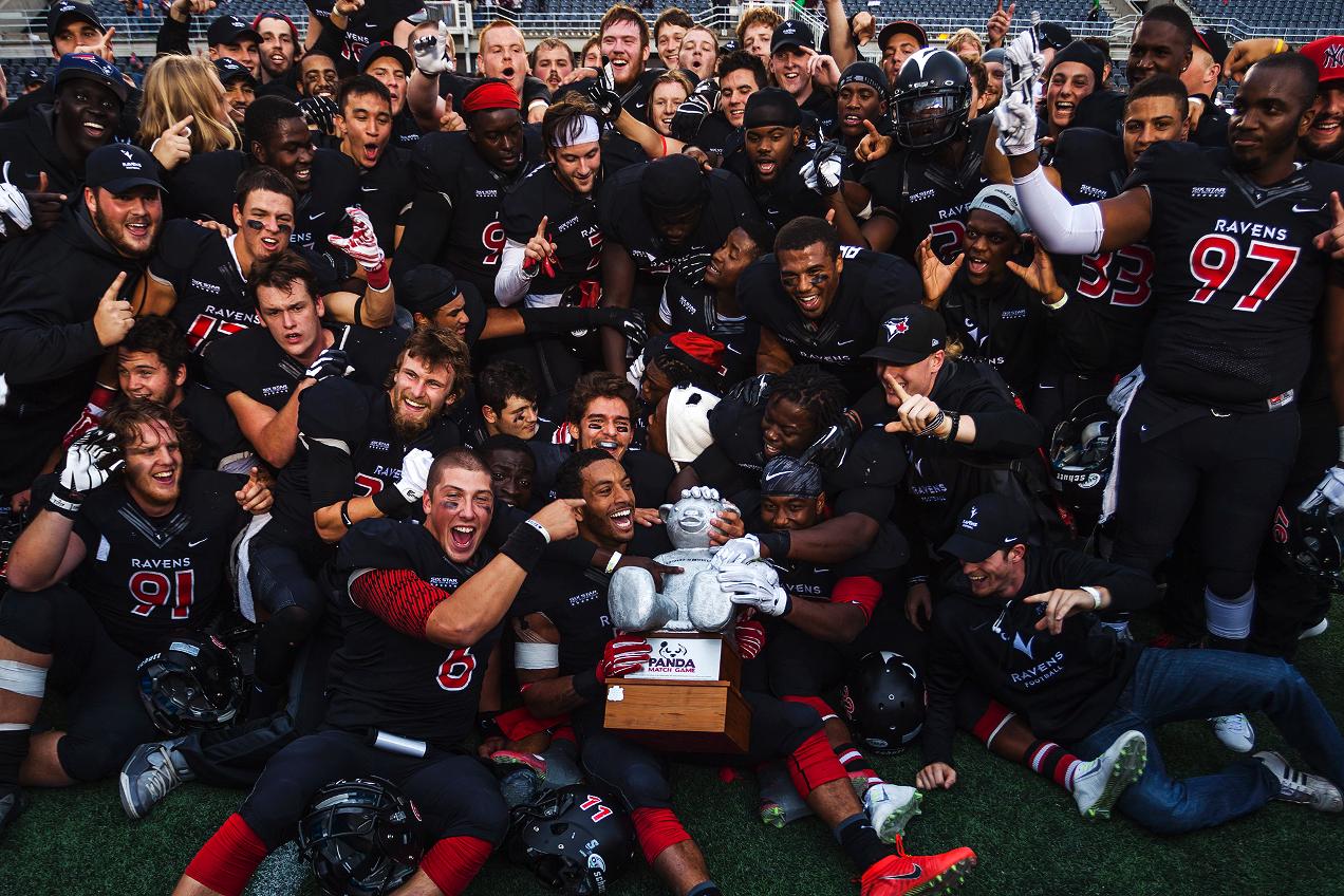 Last minute Hail Mary play gives Carleton 2014 Panda Game Victory