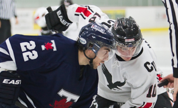 M-HOCKEY PLAYOFF ROUNDUP: Ravens get past Blues in double OT
