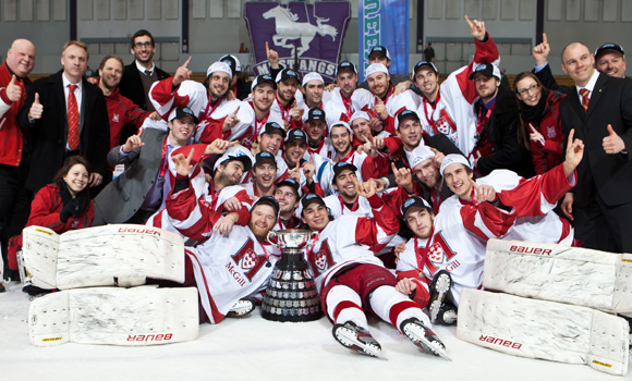 MCGILL VICTORIOUS OVER MUSTANGS IN 101ST QUEEN'S CUP