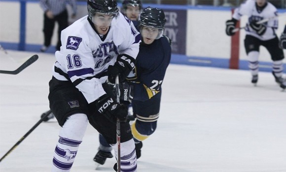 MEN'S HOCKEY ROUNDUP: Mckee's late goal leads Mustangs to comeback win over Windsor in Game 1