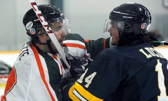 MEN'S HOCKEY ROUNDUP: Lancers and Patriotes split double header