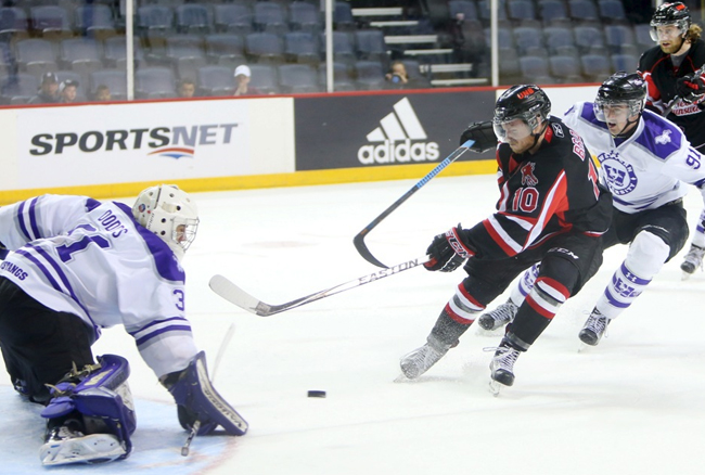 Mustangs fall to Varsity Reds in the CIS University Cup quarter-finals