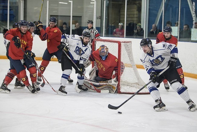 Thompson OT hero with first CIS goal as Gaels defeat Ridgebacks in series opener