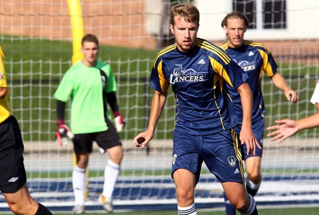 Lancers shut out West division rival Mustangs 1-0