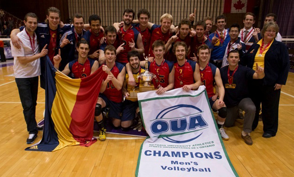 GAELS CROWNED OUA MEN'S VOLLEYBALL CHAMPIONS