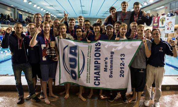 TORONTO MEN, WESTERN WOMEN RECLAIM OUA SWIMMING TITLES