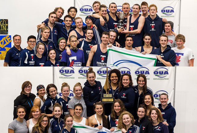 Varsity Blues men and women crowned OUA champions