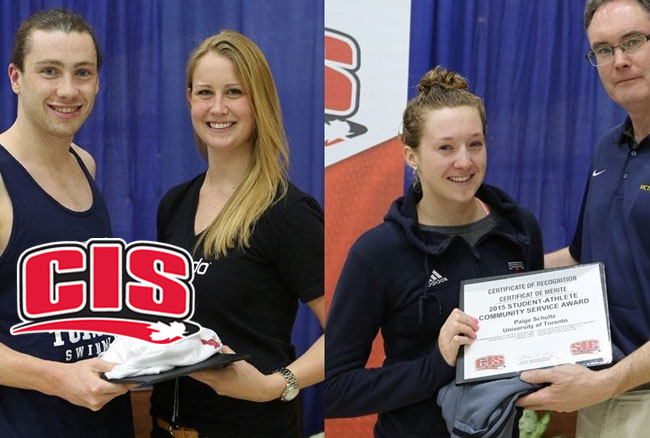 Varsity Blues men finish second, women third at Speedo CIS swimming championships