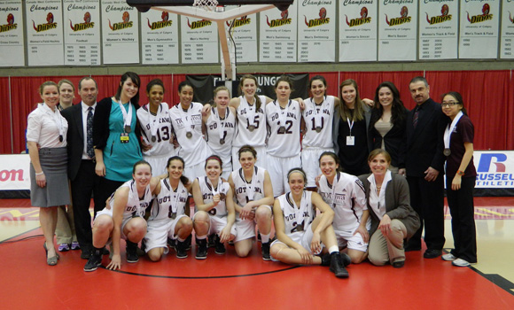 CIS: No. 3 Gee-Gees edge host Dinos, claim bronze