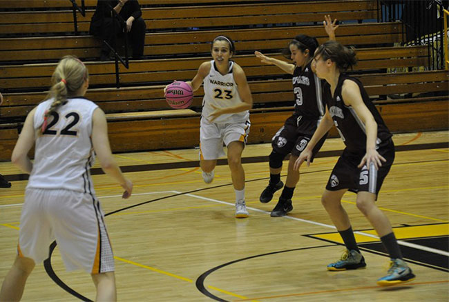 W-BASKETBALL ROUNDUP: Gee-Gees, Ravens down Warriors in Shoot for the Cure games