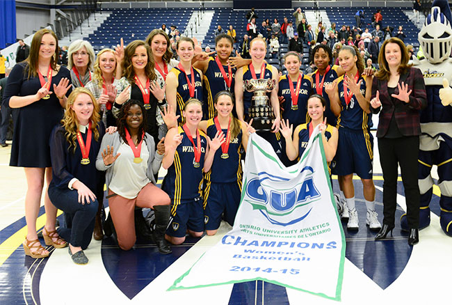 Lancers capture third straight OUA title with dominating win over Rams