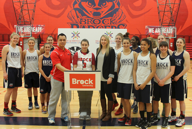 Brock women&rsquo;s basketball signs first Team Achieve recruit