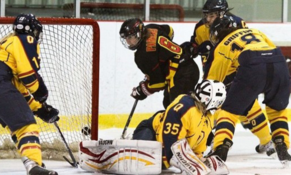 W-HOCKEY PLAYOFF ROUNDUP: Queen's takes game one on the road in Guelph