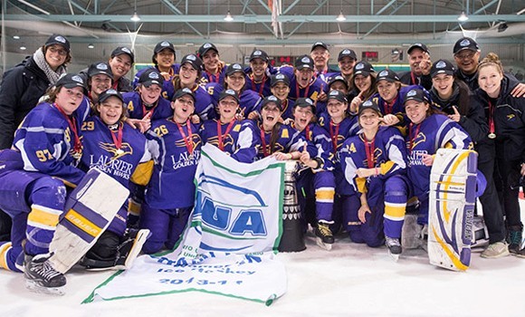 Laurier women's hockey golden for the 11th time