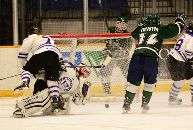 Lakers dump Mustangs to grab semifinal series lead