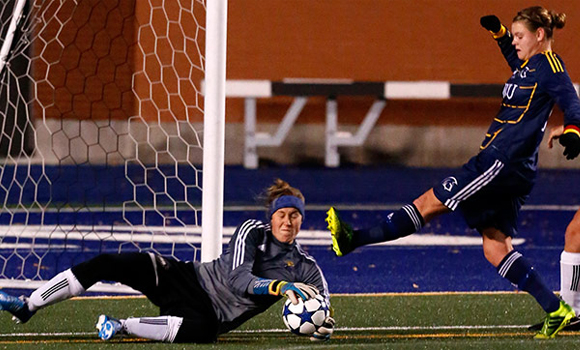 CIS womenâ??s soccer championship: Defending champ Spartans too much for Laurier