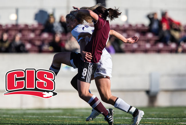 Gee-Gees, Mustangs and Ridgebacks representing OUA at 2014 CIS women&rsquo;s soccer championship