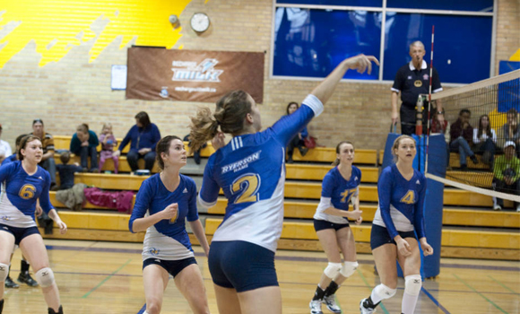 Ryerson women's volleyball team makes humanitarian trip