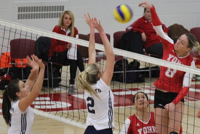 W-VOLLEYBALL ROUNDUP: No. 5 Varsity Blues improve to 7-0 with weekend sweep
