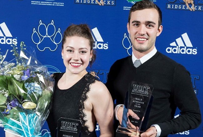 Bordeleau and Krantz named UOIT athletes of the year